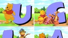 LETTRE DE PORTE WINNIE L'OURSON