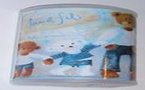 LAMPE APPLIQUE Papa Ours et ses enfants