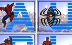 LETTRE DE PORTE SPIDERMAN
