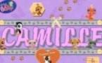 AFFICHE 18-24 cm : son prénom avec les LITTLEST PETSHOP PET SHOP