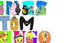 TRANSFERT PRENOM BARBAPAPA ELMO OUI-OUI TITI WINNIE