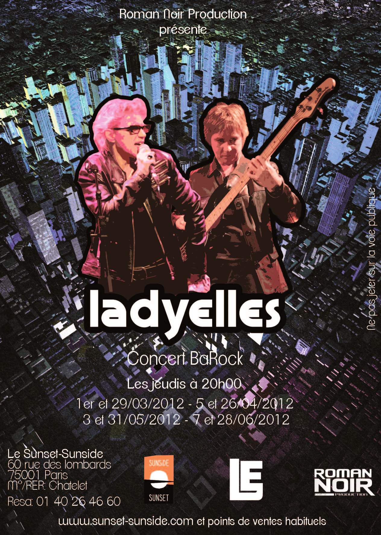 Lady Elles en concert @ Sunset-Sunside