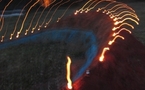 Land art - Création en terre crue dans le village de Corbara en Haute Corse