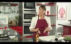 3 / Entre nanas - Salade de tête de veau tiède à la roquette et amandes grillées 
