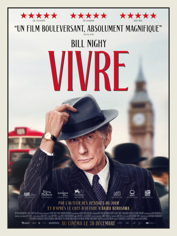 Vivre - Titre original Living - Réalisateur Oliver Hermanus Vivre - Titre original Living - Réalisateur Oliver Hermanus