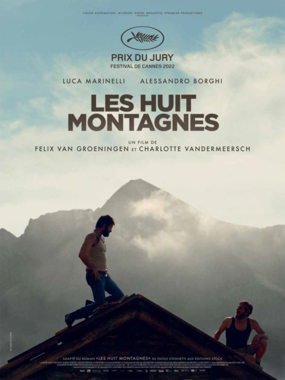 Les Huit Montagnes - Titre original Le Otto Montagne - Réalisateur Charlotte Vandermeersch, Felix Van Groeningen