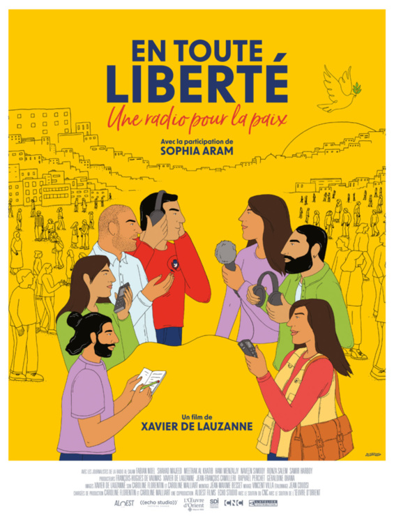 En toute liberté - une radio pour la paix - Réalisateur Xavier De Lauzanne