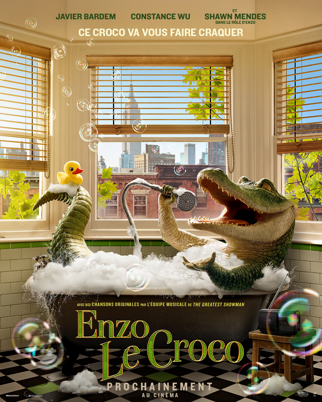 Enzo le Croco - Réalisateur Will Speck, Josh Gordon - Titre original Lyle, Lyle, Crocodile 