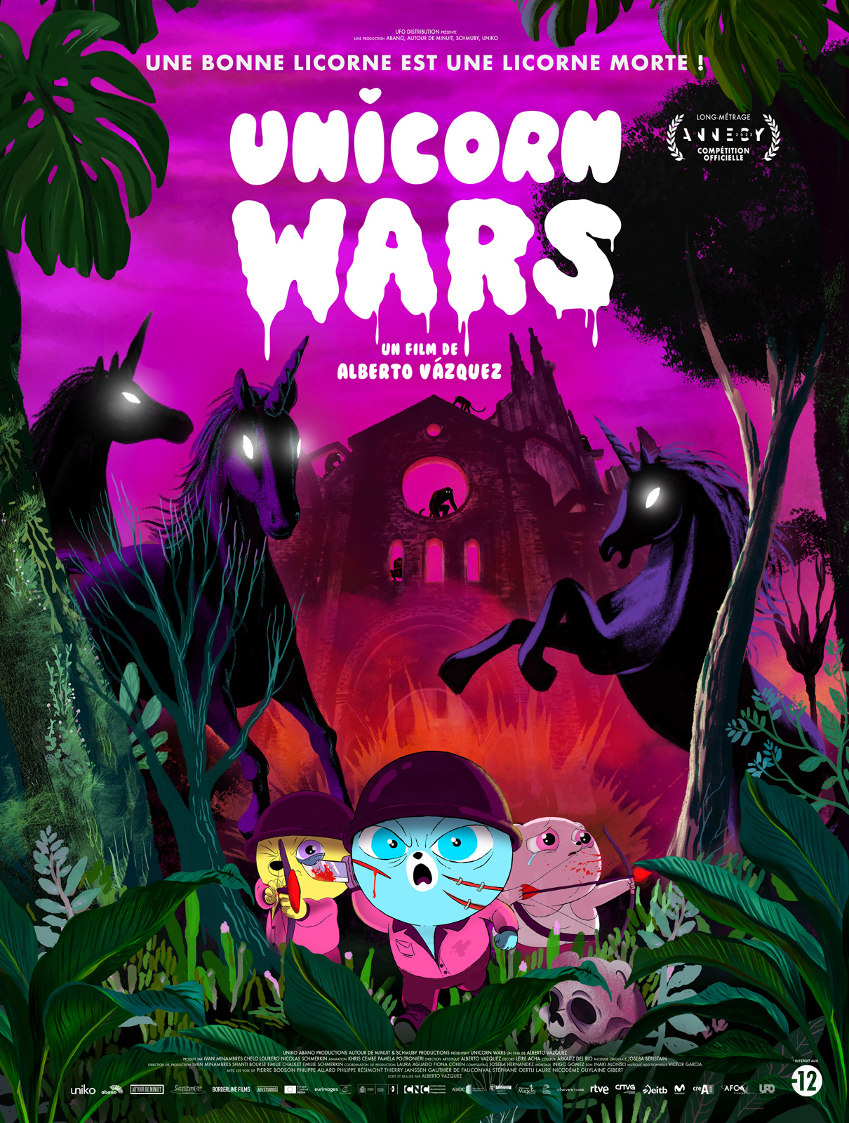 Unicorn Wars - Réalisateur Alberto Vázquez (II) - Interdiction Interdit -12 ans 