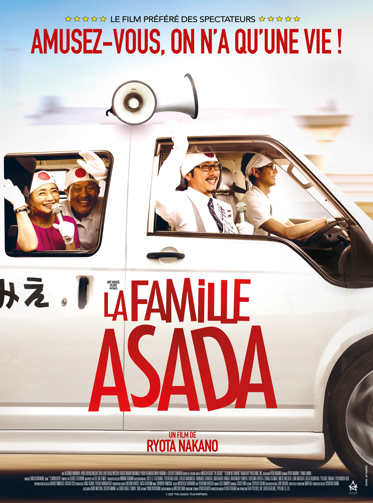 La Famille Asada - Titre original Asada-ke! - Réalisateur Ryôta Nakano 