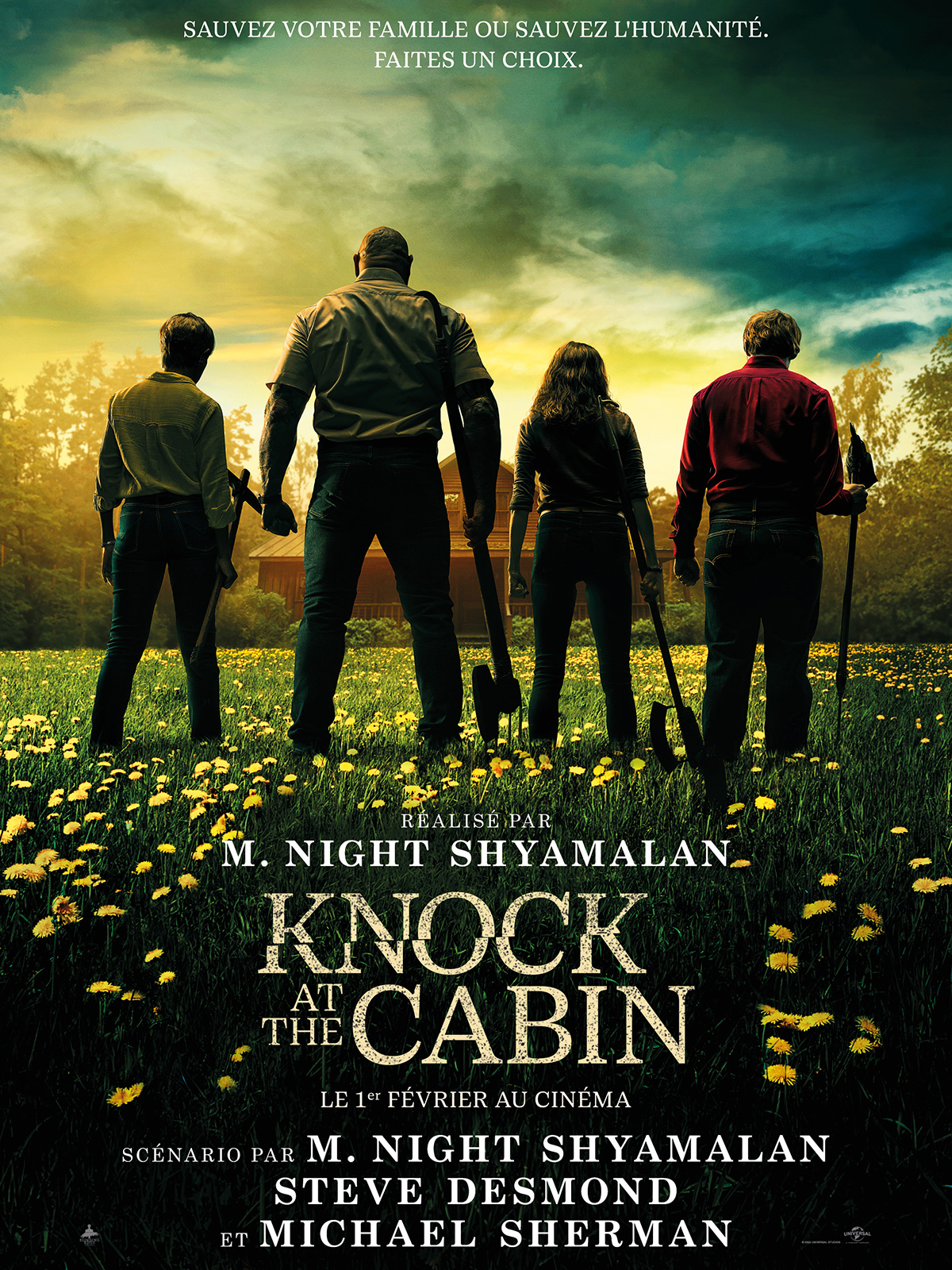  Knock at the Cabin - Réalisateur M. Night Shyamalan