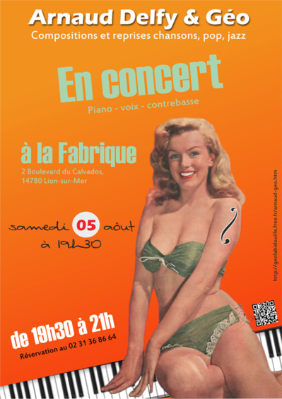 Arnaud Delfy & Géo en concert à la Fabrique Arnaud Delfy & Géo en concert à la Fabrique