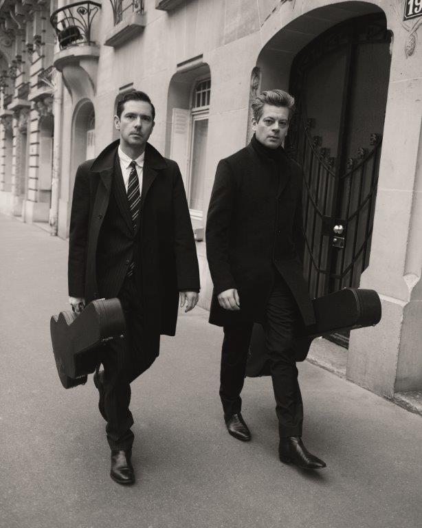 Benjamin Biolay et Melvil Poupaud au Théâtre de Villefranche Benjamin Biolay et Melvil Poupaud au Théâtre de Villefranche