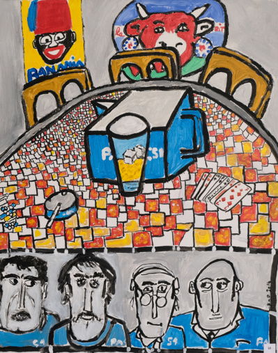 Inauguration de l'exposition de peintures de K.O.P. / 15h : Performance artistique publique Inauguration de l'exposition de peintures de K.O.P. / 15h : Performance artistique publique