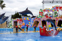 parc aquatique Marineland à Antibes. parc aquatique Marineland à Antibes.