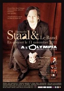 François Staal, poète de la chanson blues à l'Olympia avec Jean Fauque