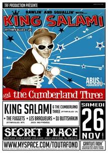 [26/11] KING SALAMI & THE CUMBERLAND THREE @ Secret Place