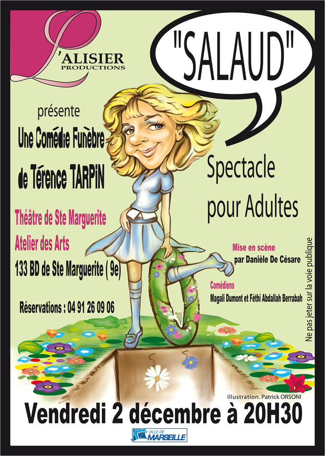 Pièce de Théâtre : "SALAUD" de Térence Tarpin Pièce de Théâtre : "SALAUD" de Térence Tarpin