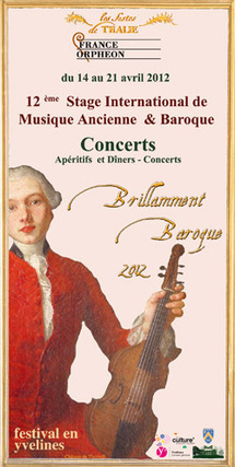 12ème stage international de musique ancienne et baroque de Thoiry 12ème stage international de musique ancienne et baroque de Thoiry