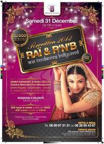 REVEILLION 2012  SOIREE ORIENTALE AUX TENDANCES BOLLYWOOD A L ESPACE VIVIANI LYON 8