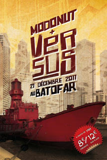 Versus en concert le 21 Décembre au Batofar