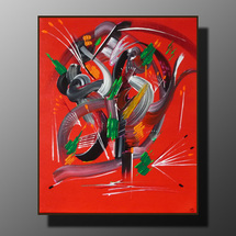 peinture Retour - 38 x 46 peinture Retour - 38 x 46