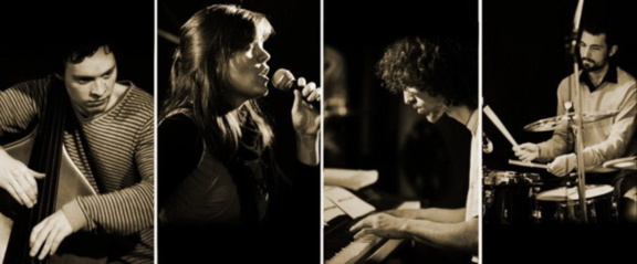 Sarah Amiot jazz quartet en concert au 38Riv' Sarah Amiot jazz quartet en concert au 38Riv'