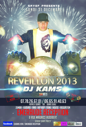 NOUVEL AN 2013 LYON DJ KAMS