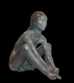 Petit lotus, bronze 23x21x15cm Petit lotus, bronze 23x21x15cm