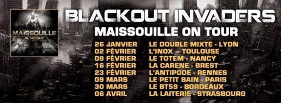 Blackout Invaders @ Paris