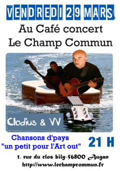 Concert Clodius & VV- Chansons de Pays