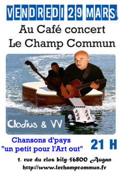 Concert Clodius & VV- Chansons de Pays Concert Clodius & VV- Chansons de Pays