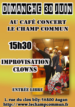 Impro Spectacle clowns