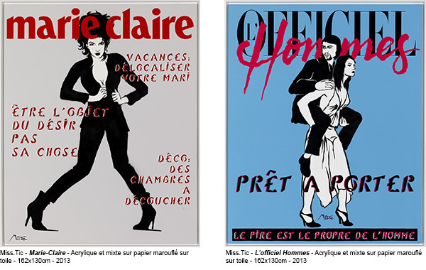 Miss. Tic « Les Uns et les Unes » Miss. Tic « Les Uns et les Unes »