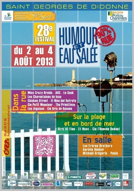 28ème édition du Festival Humour et Eau Salée