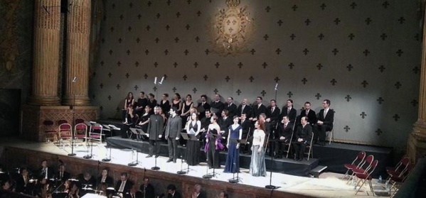 Le Chœur de Chambre de Namur fête ses 25ans à l'Opéra Royal de Versailles Le Chœur de Chambre de Namur fête ses 25ans à l'Opéra Royal de Versailles