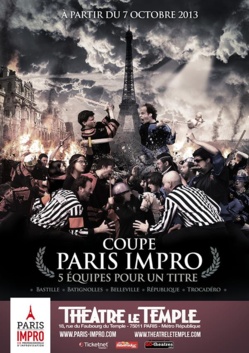 Coupe Paris Impro - Match du 7 octobre 2013 - au Théâtre Le Temple Coupe Paris Impro - Match du 7 octobre 2013 - au Théâtre Le Temple