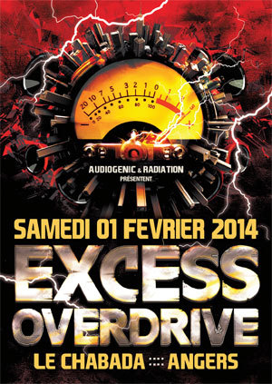 01/02/2014 EXCESS OVERDRIVE@Angers w/ Radium, Lenny Dee