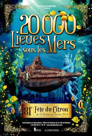 81è Fête du Citron "20 000 Lieues sous les Mers" 81è Fête du Citron "20 000 Lieues sous les Mers"