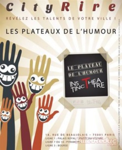 CityRire : le plateau de l'humour de l'Instinct Théâtre CityRire : le plateau de l'humour de l'Instinct Théâtre