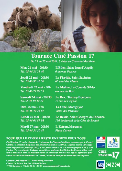Lundi 26 mai à 20h30 : 1 concert Cécile Corbel / 1 film Terre des Ours
