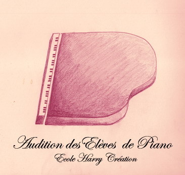 Audition de piano des élèves du pianiste Xavier Harry Audition de piano des élèves du pianiste Xavier Harry