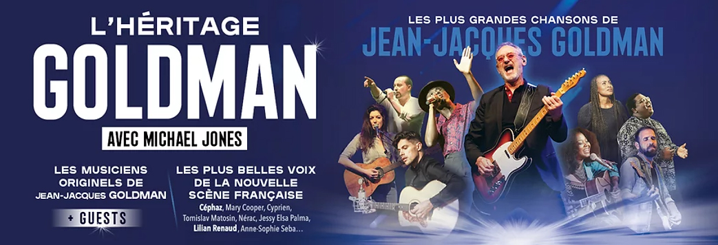 L'héritage Goldman lance sa tournée en France au Dôme de Paris le 26/09 L'héritage Goldman lance sa tournée en France au Dôme de Paris le 26/09