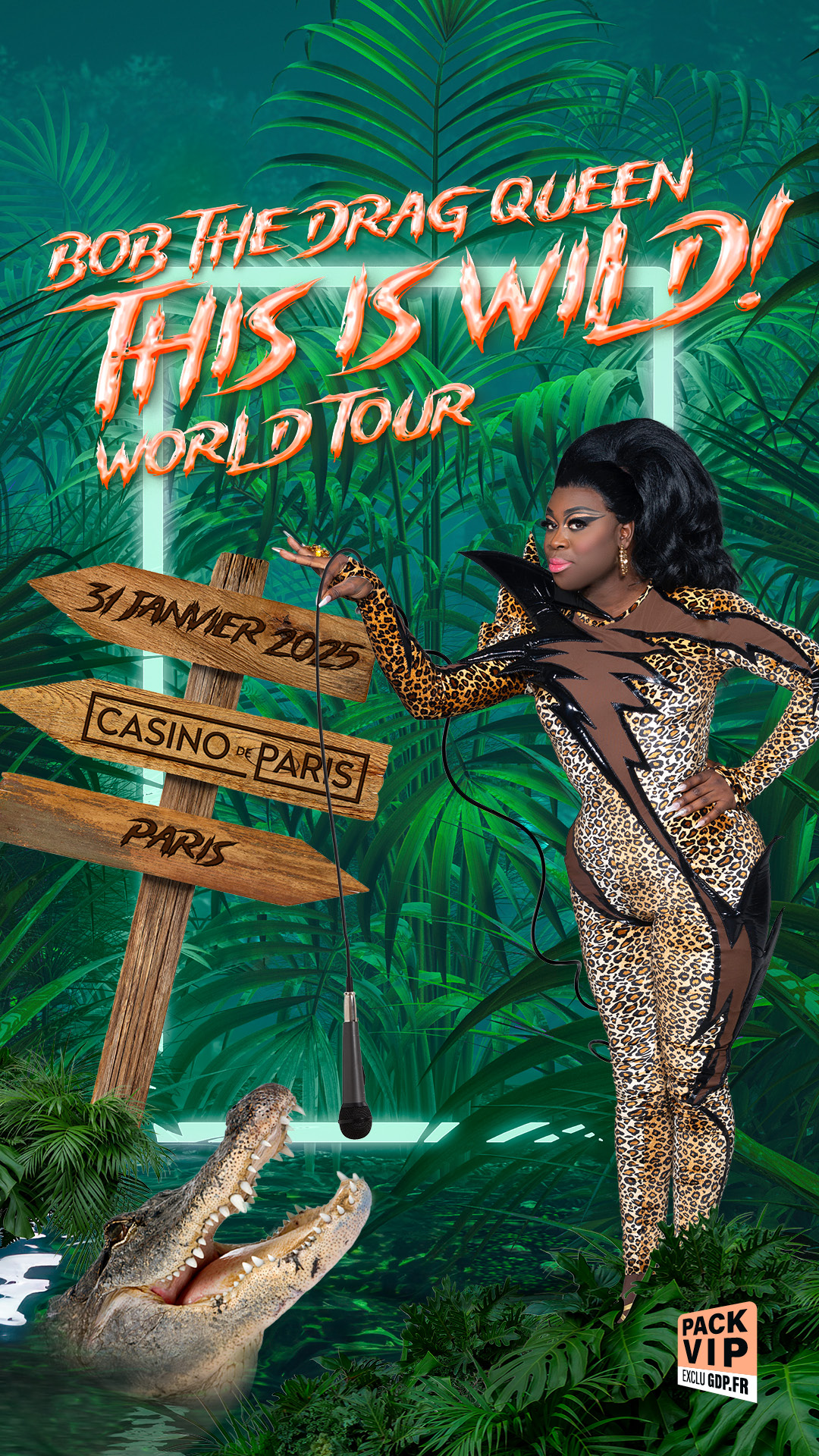 Bob The Drag Queen à retrouver au Casino de Paris le 31 janvier 2025 Bob The Drag Queen à retrouver au Casino de Paris le 31 janvier 2025