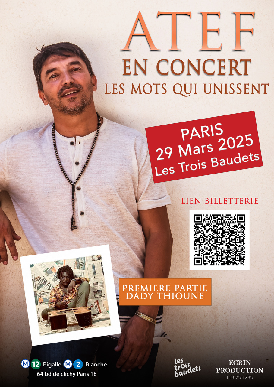 Atef revient en concert à Paris, Atef revient en concert à Paris,