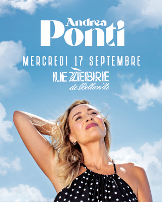 Andrea Ponti donne rendez-vous le mercredi 17 septembre en concert à Paris Andrea Ponti donne rendez-vous le mercredi 17 septembre en concert à Paris