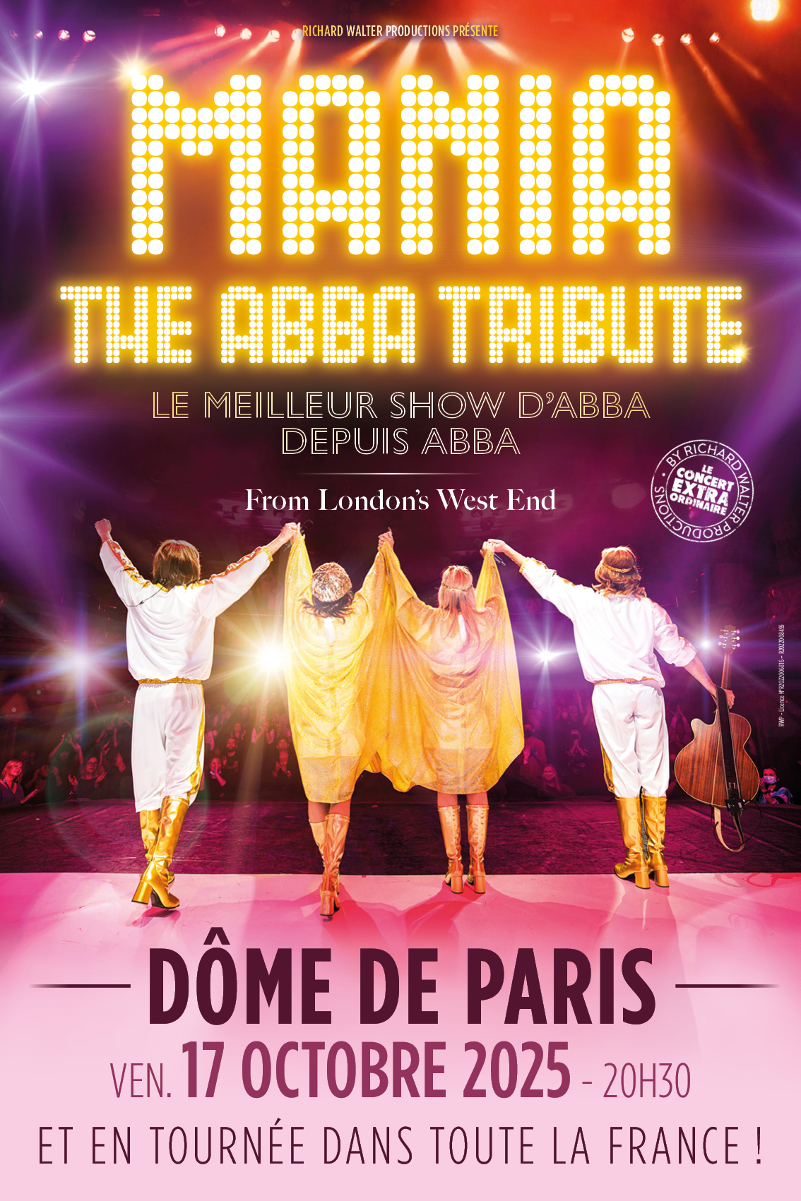 MANIA, la tournée ABBA arrive au Dôme de Paris le 17 octobre 2025