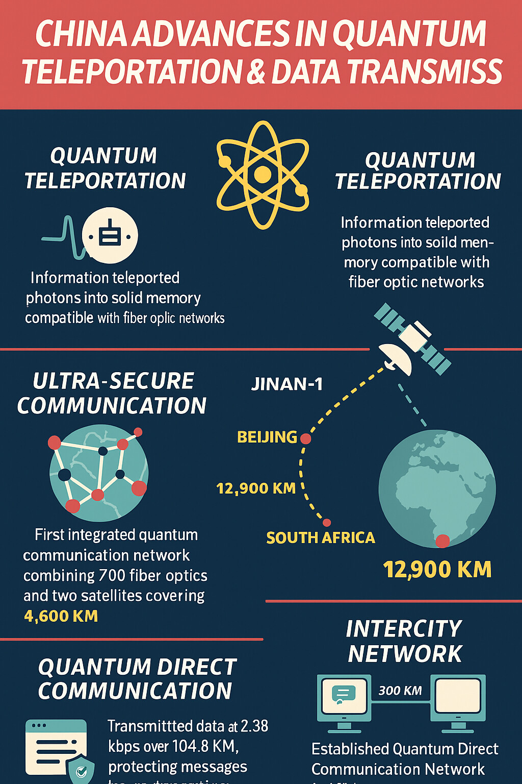 🚀 Téléportation quantique : la Chine franchit une nouvelle frontière de la physique