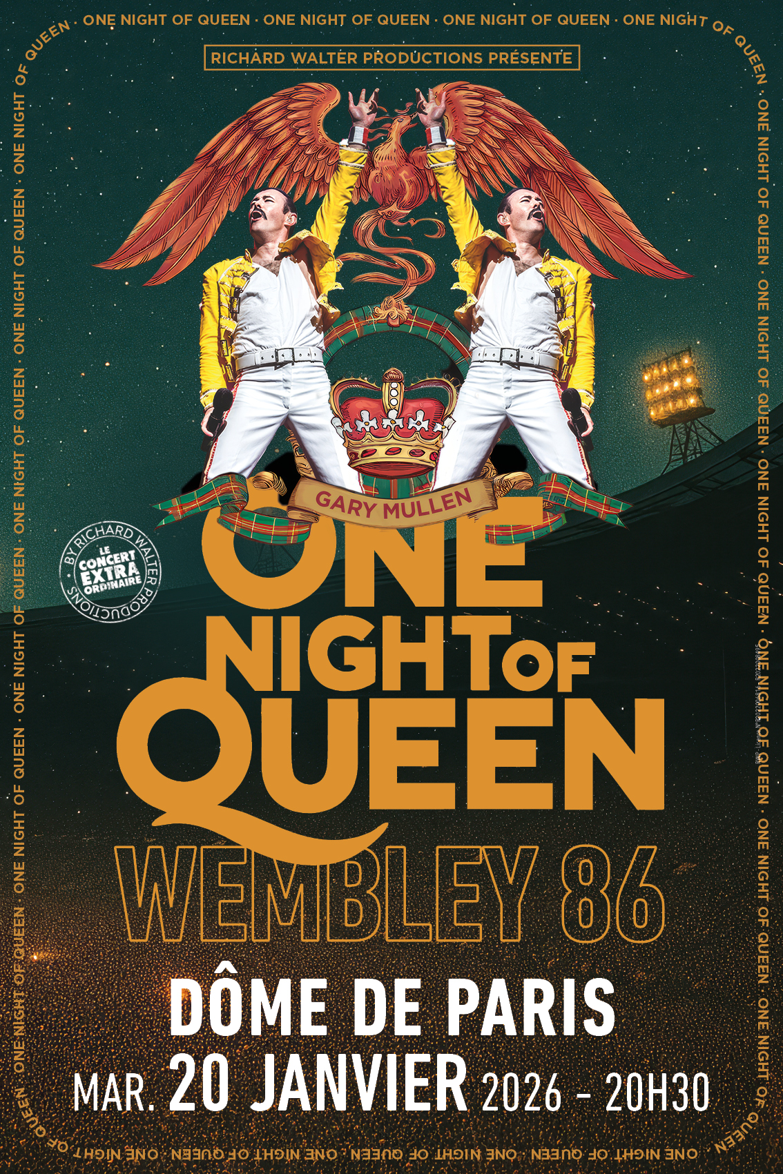 One Night Of Queen en tournée hommage à Queen