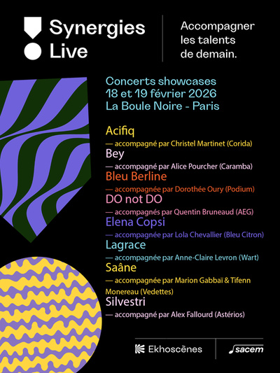 Synergies Live ! 2026 :